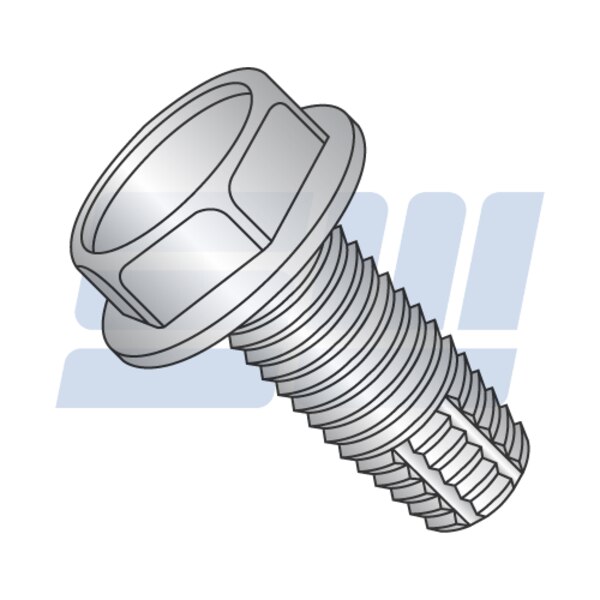 832 X 5/8" Hex Washer, Serrated TypeF Thread Cutting Screw Stainless