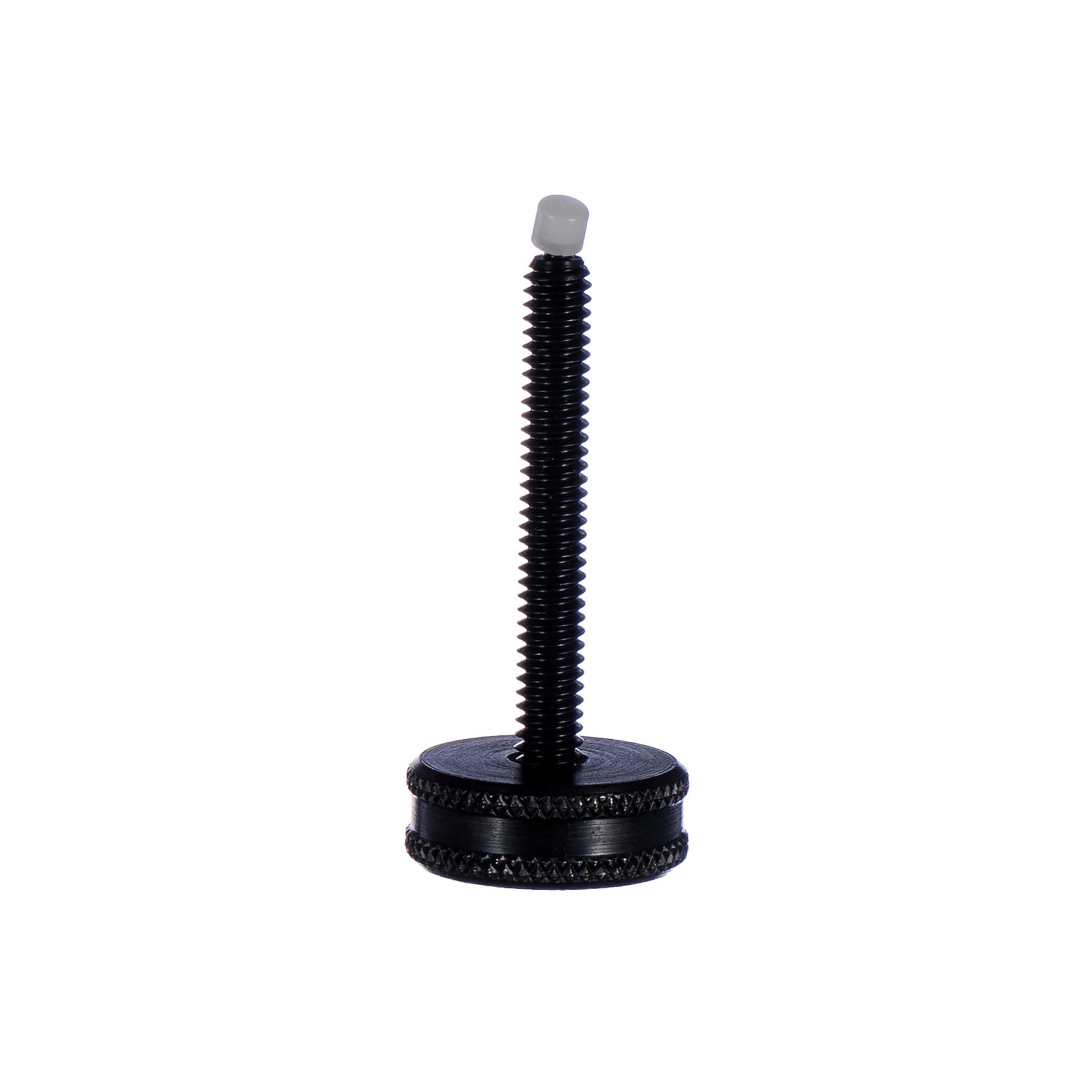 NSCH343 Vlier Knurled Swivel Pad Clamps, Delrin Pad