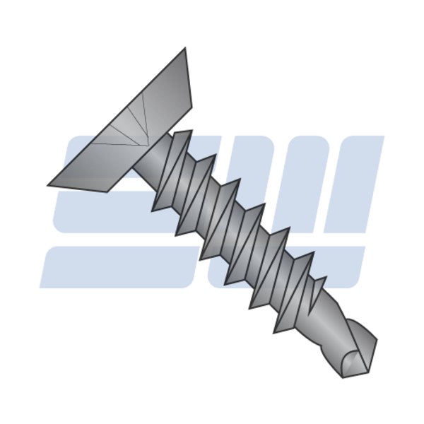 632 X 3/8" Phillips Flat Undercut TypeF Thread Cutting Screws Steel