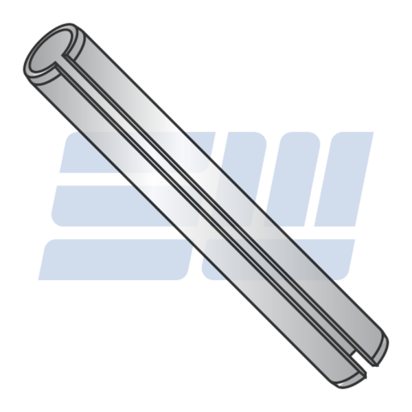 M3.5 X 35 Heavy Duty Slotted Spring Pin Steel Thermal Black